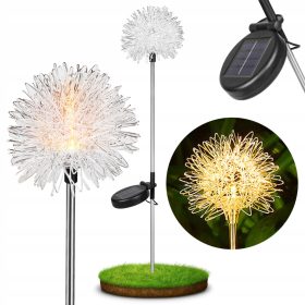   Napelemes LED kerti lámpa pitypang 0.1W 20lm 3000K Melegfényű 360° alkonykapcsolóval IP44 Masterled