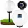 Masterled napelemes LED kerti gömblámpa, 0,24 W, 20 lm, 6500 K, 360°, alkonykapcsolóval, fekete-fehér, IP44