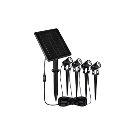   4x Leszúrható napelemes kerti LED lámpa 4W 400lm 3000K melegfehér IP54 Masterled