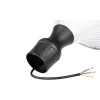 Kültéri LED Parklámpa 360° Fekete IP65 Plexio Masterled