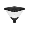 LED kültéri parklámpa 360° fekete IP65 Tirana Masterled