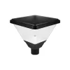 Kültéri LED parklámpa 360° fekete IP65 Tirana Masterled