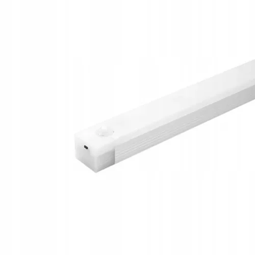 LED szekrény alatti lámpa bútorcsík 3W 4500K mozgásérzékelővel 50cm ezüst