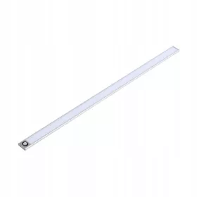   LED szekrény alatti lámpa bútorcsík 4W 4500K 80cm mozgásérzékelővel ezüst