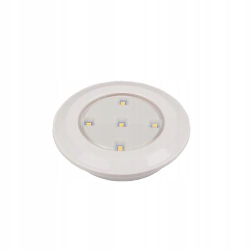 3x öntapadó LED-es szekrény alatti lámpa mozgásérzékelővel, 4000K elemmel 2xAAA fehér + távirányító