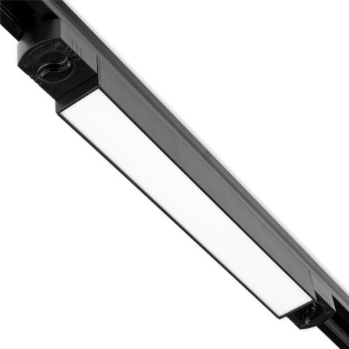 LED pályalámpa alumínium szalag 1 fázis 15W 1200lm 4000K fekete