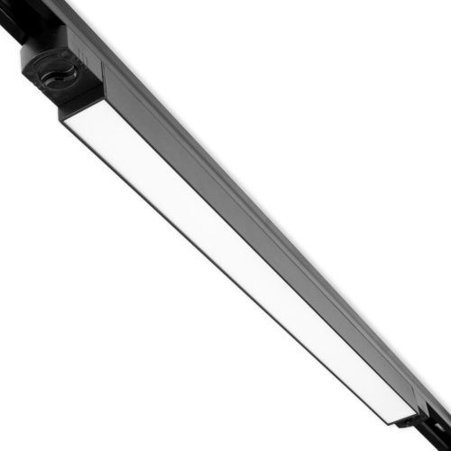 LED pályalámpa alumínium szalag 1 fázis 30W 1200lm 4000K fekete