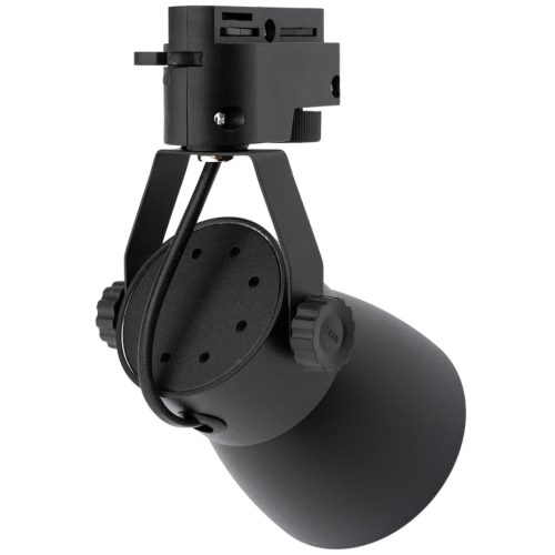 GU10 GOLDI Track Light fekete és arany egyfázisú sínekhez