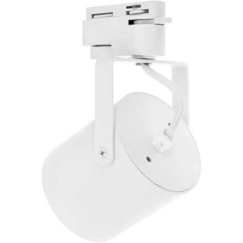 GU10 matt fehér nyomtávú spotlámpa egyfázisú sínekhez