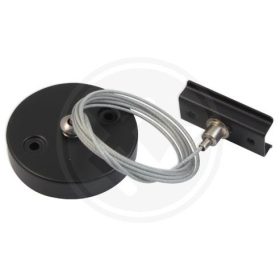   Gyűjtősín-rögzítő kábel HQ-sín felszereléséhez, 1 fázisú fekete sín