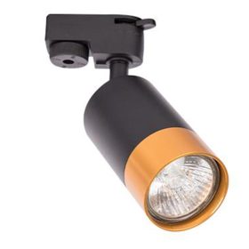   Reflektor 1 fázisú GU10 sínhez, fekete-arany Klemens Masterled