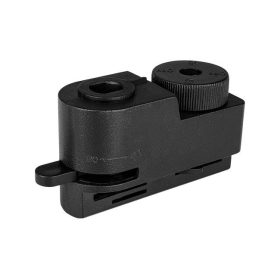 1 fázisú gyűjtősínfej matt fekete Masterled