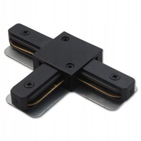   Csatlakozó 1 fázisú, T típusú világítósínhez, fekete, HQ Masterled