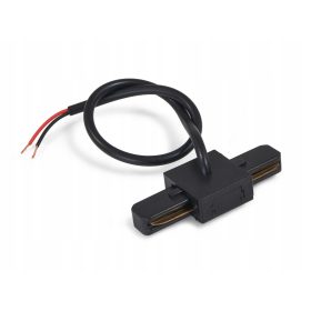   1 fázisú tápegység, I. típusú világítási síncsatlakozó, fekete HQ Masterled tápkábellel