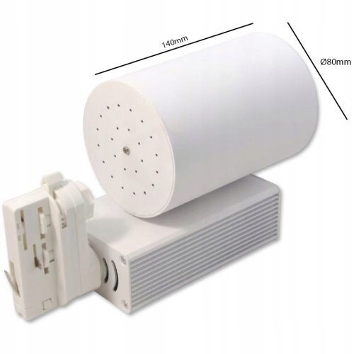 LED sínlámpa 30W 4000K lámpa 3 fázisú sávokhoz fehér