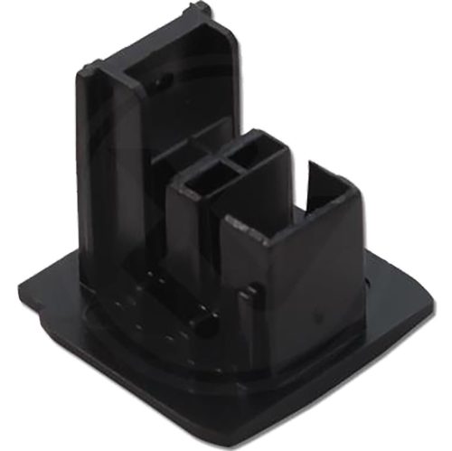 Háromfázisú zárósapka gyűjtősínhez, fekete