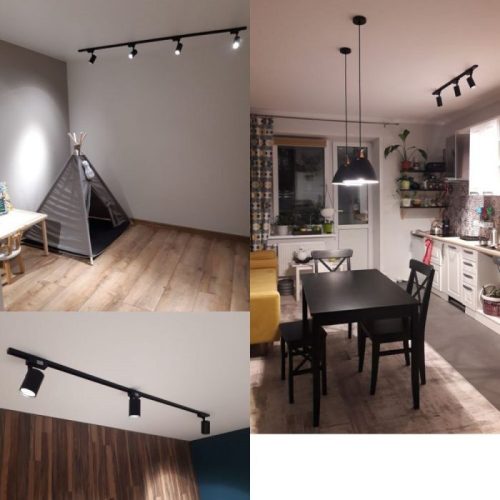 Egyenes csatlakozó háromfázisú gyűjtősínekhez, fehér