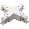 Négyszeres keresztcsatlakozó háromfázisú gyűjtősínekhez, fehér