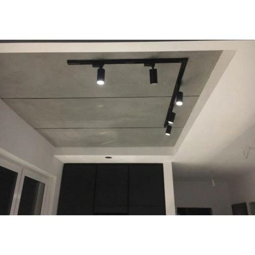 Szög sarokcsatlakozó háromfázisú gyűjtősínekhez, fekete