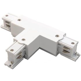   Háromszoros T-csatlakozó háromfázisú gyűjtősínekhez, fehér