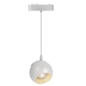   Luxo Masterled LED mágneses sínre szerelhető lámpa, 10W, 4000K, semleges, CRI90, 48V, matt fehér
