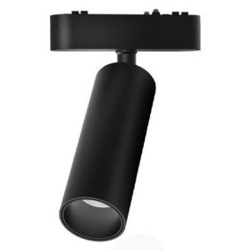   LED Sínreflex spotlámpa, mágneses, mozgatható, 15W, 4000K, semleges, CRI90, spotlámpa, 48V, 36°, matt fekete, Luxo Masterled