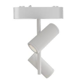   LED Sínreflex lámpa, mágneses, mozgatható, 16W, 4000K, semleges, CRI90, spotlámpa, 48V, 36°, matt fehér, Luxo Masterled