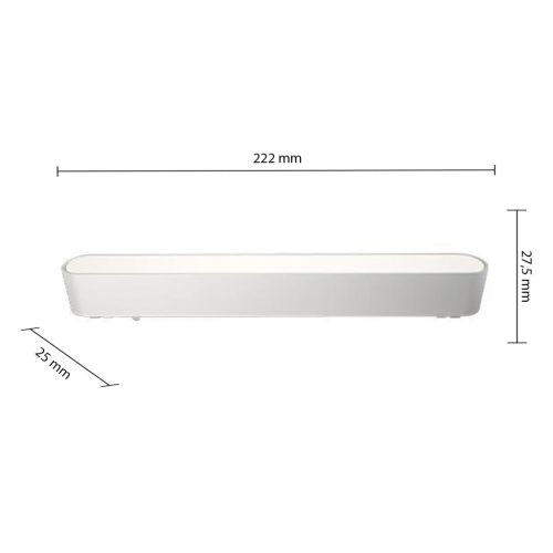 LED Sínre szerelhető Lámpa, Mágneses, 12W, 4000K, Semleges, CRI90, Spotlámpa, 12V, 90°, Matt Fehér, Luxo Masterled