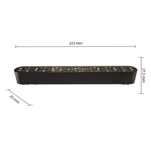 Mágneses LED sínlámpa 12W 4000K semleges CRI90 UGR19 48V matt fekete Luxo Masterled