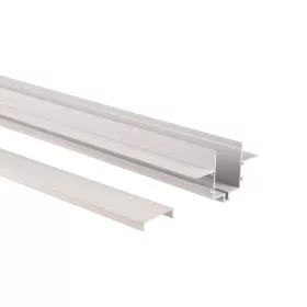 Profil sínhez matt fehér süllyesztett 2m Luxo Masterled