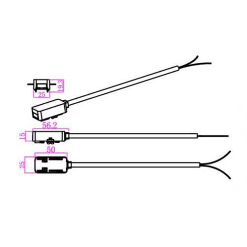 1 fázisú gyűjtősín-lezáródugó tápcsatlakozó fehér Luxo Masterled