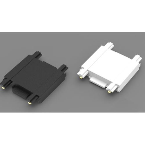 Csatlakozó felületre szerelt mágneses sínhez I. típusú egyenes 48V fekete Luxo Masterled