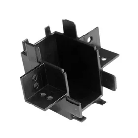   LED szalagprofil, ferde, matt fekete, süllyesztett, ferde típus, Luxo Masterled