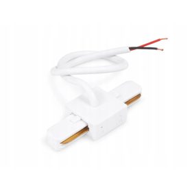   1 fázisú tápegység, I. típusú világítási síncsatlakozó, fehér HQ Masterled tápkábellel