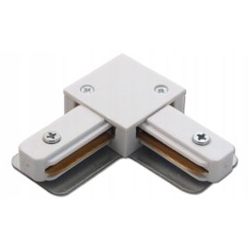   Csatlakozó 1 fázisú világítósínhez, L típusú, fehér, HQ Masterled