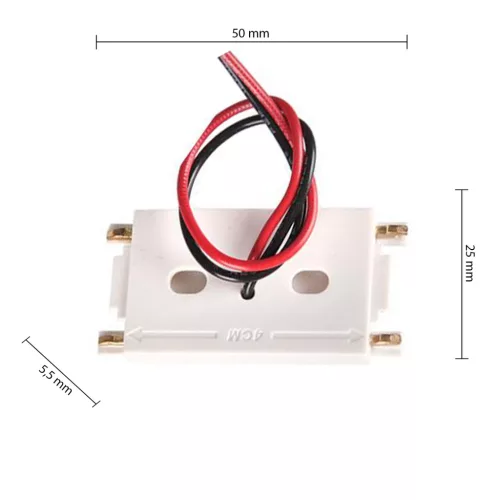 Tápcsatlakozó mágneses buszhoz 48V, fehér, Luxo Masterled