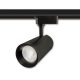 1 fázisú sínre szerelhető spotlámpa 30W 2400lm 4000K semleges matt fekete Piko Masterled