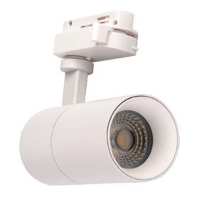   Sínre szerelhető reflektor 1 fázisú 10W 800lm 3000/4000/6500K CCT matt fehér Pulso Masterled