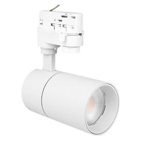   3 fázisú sínre szerelhető spotlámpa 10W 800lm 3000/4000/6500K CCT matt fehér Pulso Masterled