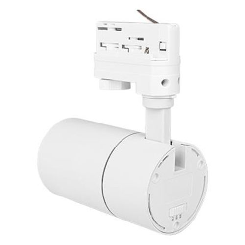 3 fázisú sínre szerelhető spotlámpa 10W 800lm 3000/4000/6500K CCT matt fehér Pulso Masterled