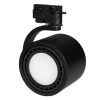 Robio Masterled 1 fázisú sínre szerelhető spotlámpa GU10 AR111 matt fekete