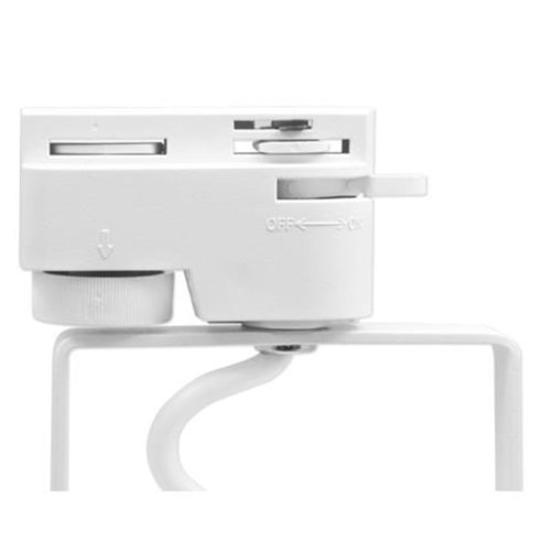 Reflektor 3 fázisú GU10 sínhez, matt fehér, Abi Masterled