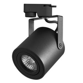   Reflektor 3 fázisú GU10 sínhez, matt fekete, Abi Masterled