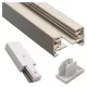 1 fázisú, felületre szerelhető sín, matt fehér, 1 m, magas minőségű Masterled