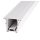 Mágneses sín, süllyesztett, középponttal, 48V, matt fehér, 2m, Luxo Masterled