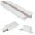 1 fázisú süllyesztett sín, matt fehér, 1 m, TR Masterled
