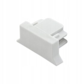   1 fázisú gyűjtősín-lezáródugó, végzáró sapka, fehér, ZX Masterled