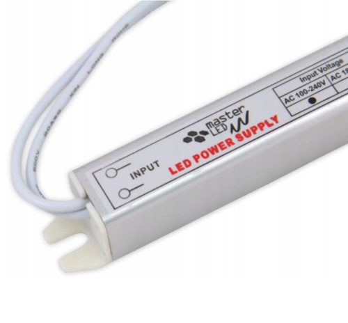 Keskeny bútor tápegység 12V DC 72W 6A Ultra SLIM IP20 LED szalagokhoz