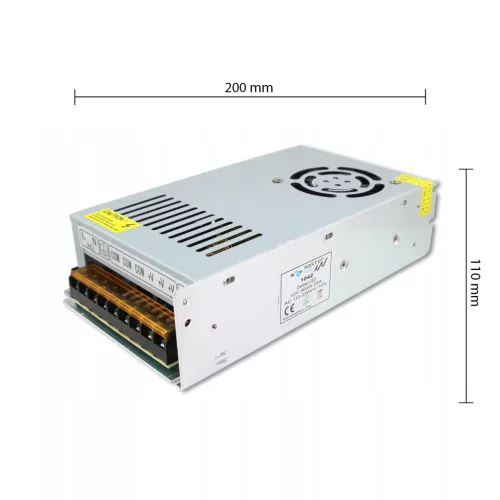 LED Szerelhető Tápegység 12V 300W 25A Masterled