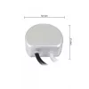 LED tápegység, falba építhető, kültéri, 12V, 20W, 1.66A, IP67, Masterled